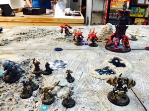 Everblight vs Retribution