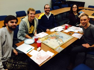 Diplomacy Board Game group two