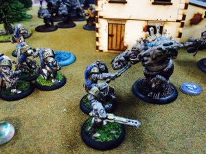 Storm Troll v Cygnar Storm Knights