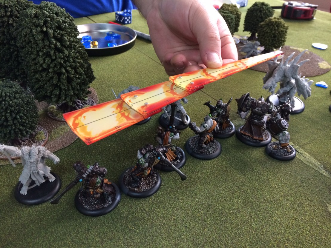 8 My new Fennblades foolishly line up in a charge