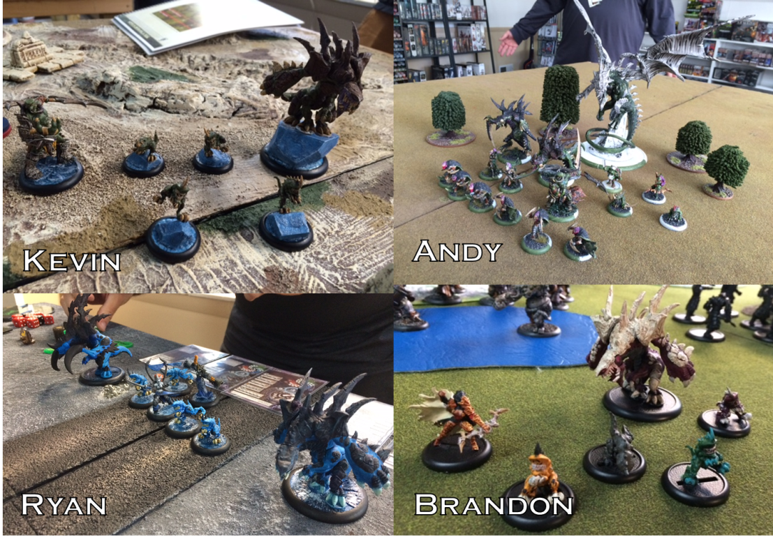 Completed Legion Armies for Carnage at the Confluence