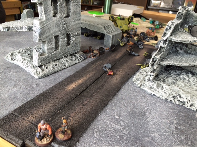 7 Worker and child flee the scene