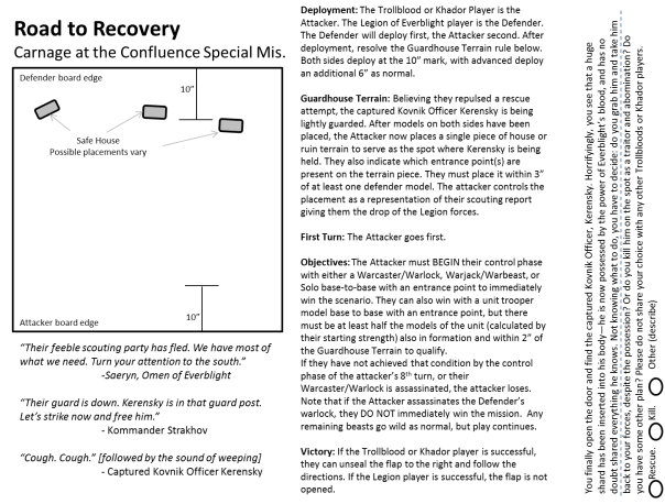 Campaign Special Mission 2 - Road to Recovery