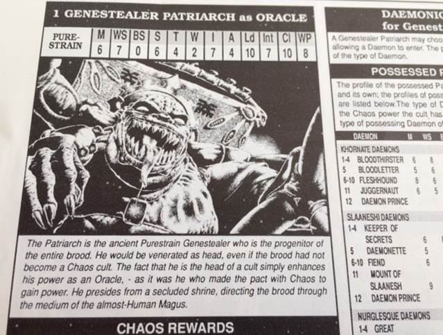 Genestealer Chaos Cult