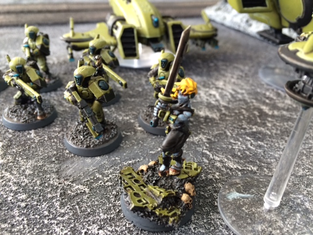 Tau Ethereal Wargame Exclusive Alternate Sculpt Widow of Vengeance