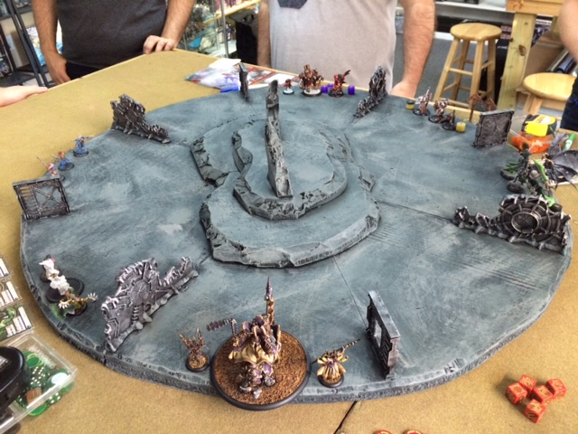 8 Warmachine and Hordes Thunderdome rules variant