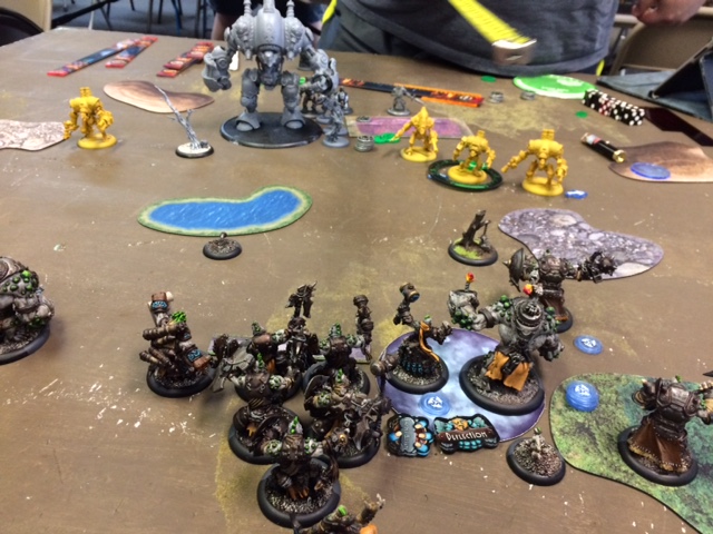 5 Trollbloods Grissel2 vs Cygnar Caine3