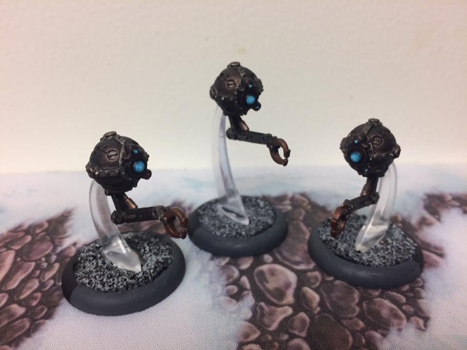 Convergence of Cyriss Accretion Servitors