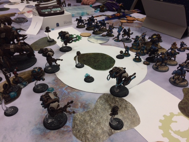 1 Convergence of Cyriss Orion vs Cygnar Stryker 2