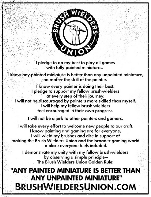 brush wielders pledge