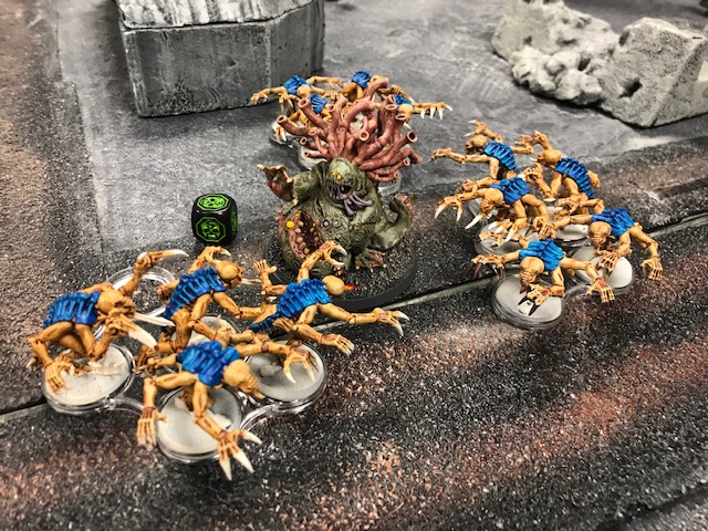 1 40k Death Guard Beast of Nurgle versus Tyranids