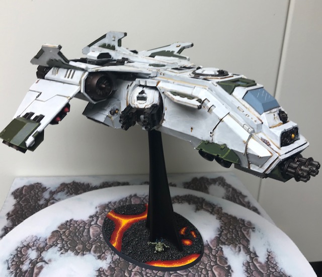 Death Guard Fire Raptor Assault Gunship