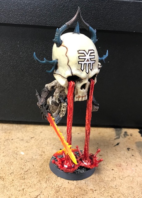 Chaos Daemons 40k Herald of Khorne Bloodmaster Conversion